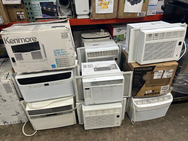 ($100 AND UP ) WINDOW AIR CONDITIONERS 5000 6000 8000 10000 12000 BTU