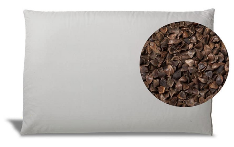 Sobakawa Pillow Queen Size Natural Buckwheat Pillow with Cooling Tech Master Outlet Inc