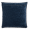 20" x 20" MoDRN Neo Luxury Whipstitch Velvet Decorative Throw Pillow, Navy
