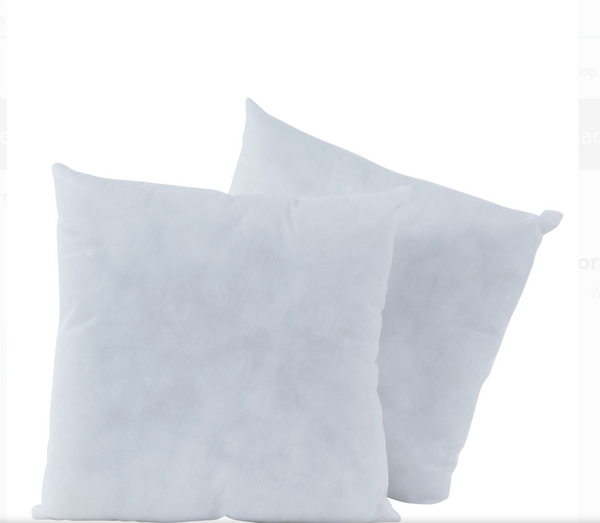 Poly-Fil Basic 20" x 20" Decorative Pillow Insert - 2 pack