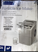 Insignia 26-Lb. Portable Ice Maker - Silver