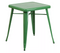 Flash Furniture Commercial Grade 23.75" Square Metal Indoor-Outdoor Table