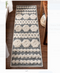 Well Woven Bellagio Chiara Tribal Moroccan Grey 2'3" x 7'3" High-Low Flat-Weave Runner Rug