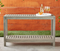 Cambridge Casual Solid Wood West Lake Outdoor Console Table, Weathered Grey