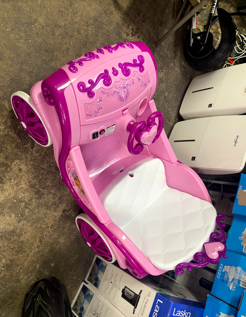 Disney Princess Carriage Girls 6V Ride On Toy by Huffy Master Outlet Inc