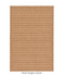 Unique Loom Outdoor Checkered Light Brown 3' 3 x 5' 0 Area Rug