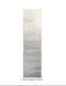 Del Mar Jennifer Gray 2' 7 x 10' 0 Runner Rug