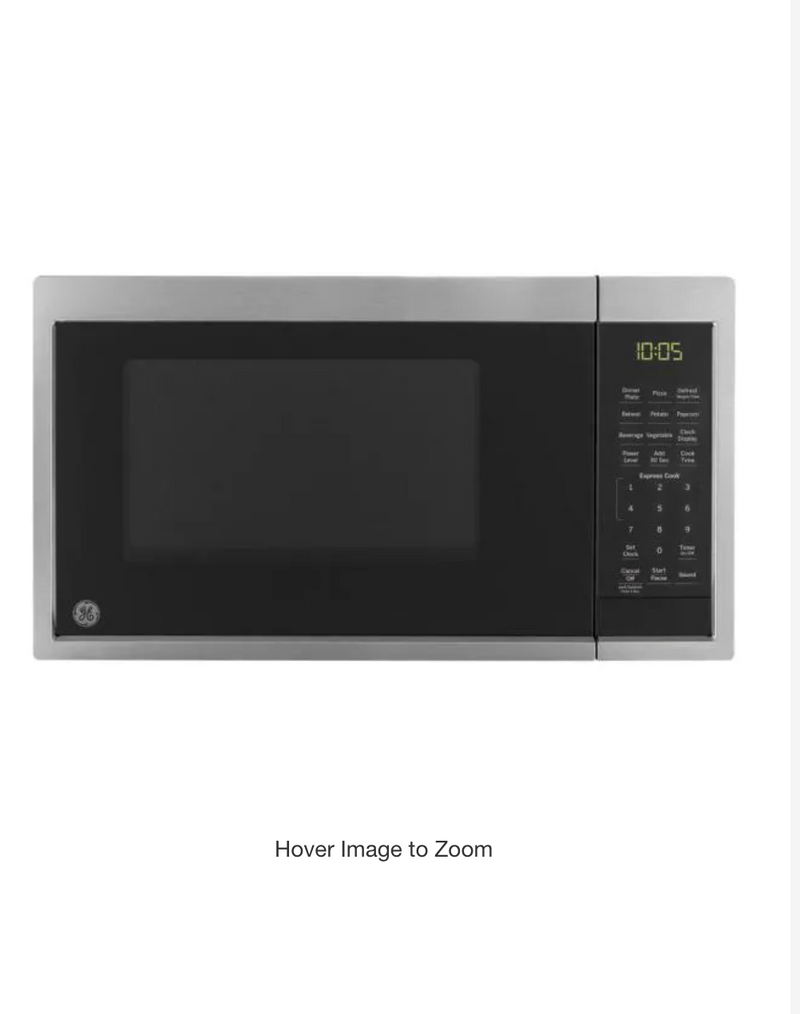 GE 0.9 cu. ft. Countertop Microwave in Stainless Steel