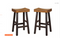 ASHLEY FURNITURE Glosco Counter Height Bar Stool (Set of 2) 25" TALL