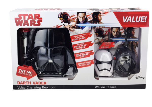 Star Wars - Darth Vader Boombox and walkie talkies - Black
