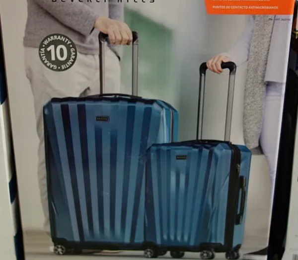 BLUE RICARDO WINDSOR HARDSIDE LUGGAGE SET