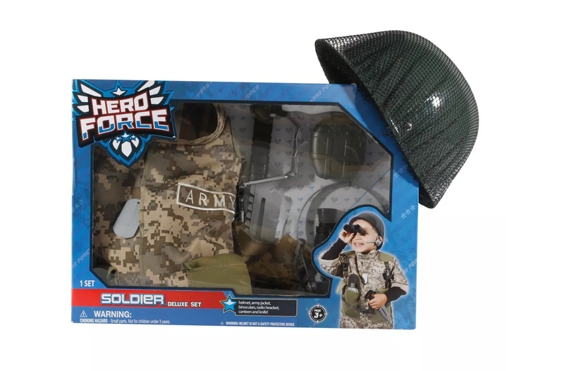 Hero Force Soldier Deluxe Set kids dress up toy