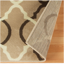 in wrap 5' x 8' Superior Cadena Collection Area Rug with 8mm Pile and Jute Backing