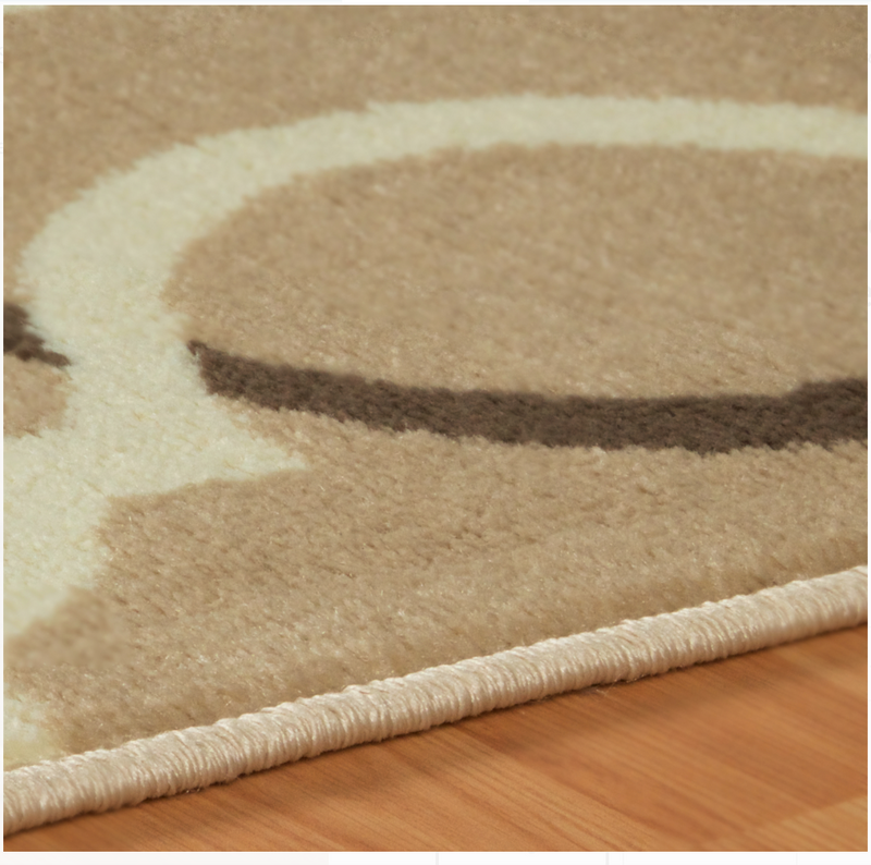 in wrap 5' x 8' Superior Cadena Collection Area Rug with 8mm Pile and Jute Backing