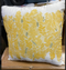 Simply Daisy's Flower Bell Bunch 18 inch Yellow Decorative Floral Throw Pillow