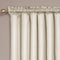 42" x 54" Eclipse Samara Blackout Energy-Efficient Thermal Curtain Panel, Ivory
