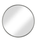 Martin Svensson Home 36" Framed Round Wall Mirror Antique Pewter