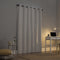 Sun Zero Cyrus Thermal 100% Blackout Grommet Curtain Panel, 40"x84", White