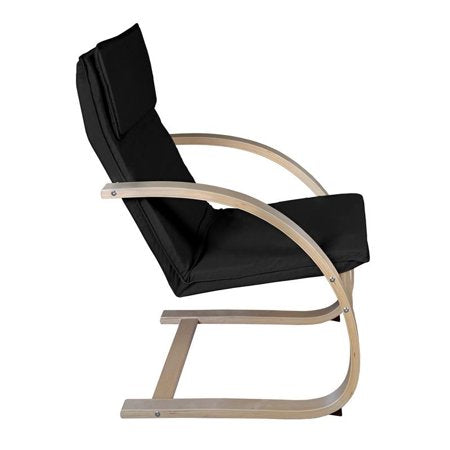 Regency 2000NTBK Mia Reclining Bentwood Chair - Natural & Black