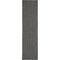 Nourison Positano Indoor/Outdoor Modern Solid Charcoal 2'2" x 8' Area Rug, (8' Runner)