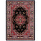 3'7" x 5'2" Home Dynamix Premium Sakarya Area Rug Black/Red/Green/Ivory