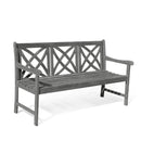 Renaissance Eco-friendly 5-foot Outdoor Hand-scraped Hardwood Garden Bench