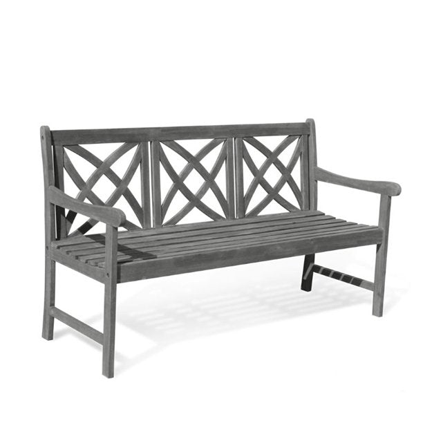 Renaissance Eco-friendly 5-foot Outdoor Hand-scraped Hardwood Garden Bench