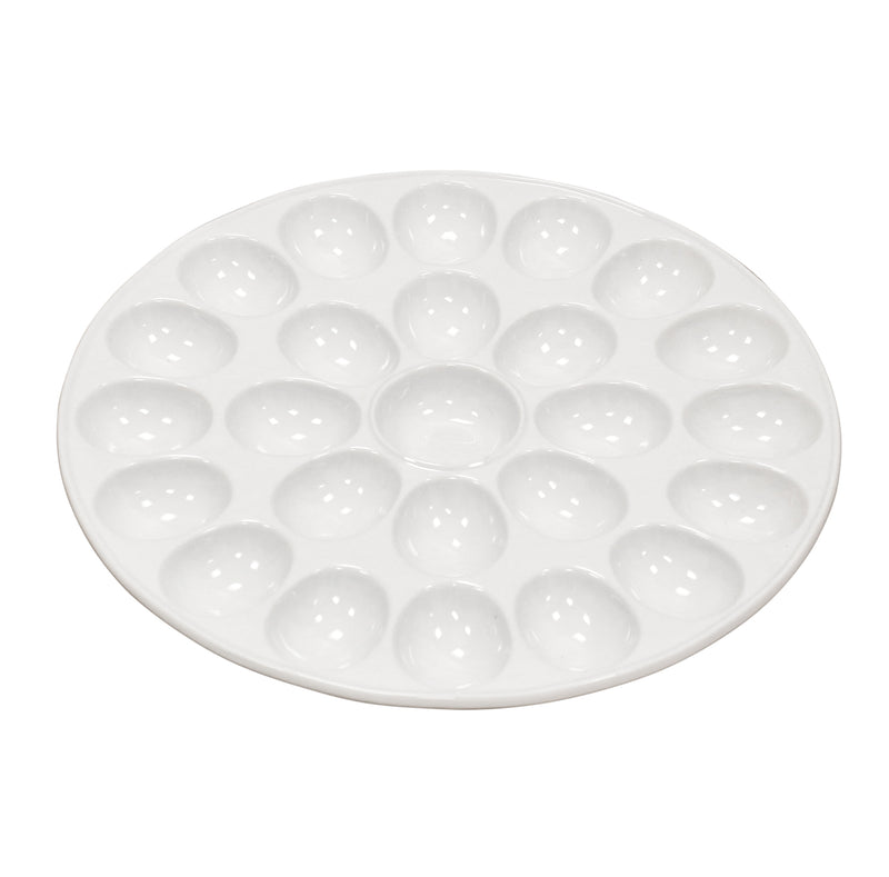 Better Homes & Gardens 24 Deviled Egg Capacity Porcelain Egg Platter (4298232856625)