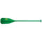 57" Carlisle Standard Polyethylene Clad Aluminum Canoe Paddle with T-Grip, Green/Green (3831122001987)