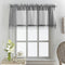 50" x 18" Mainstays Macrame Tailored Curtain Valance Charcoal