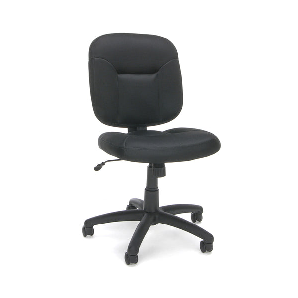 OFM Essentials Collection Armless Task Chair, in Black (ESS-101-BLK)