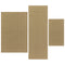 Mainstays Dylan Solid Indoor Living Room Rug Set, Beige, 3-Piece Accent Rug Set