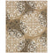 Mainstays Medallion Area Rug, Tan, 8' x 10'