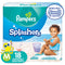 Pampers Splashers Snug Fit Swim Diapers, Size M, 18 ct