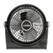 Lasko 10" Breeze Machine Pivoting 2-Speed Floor Fan, Model 507, Black