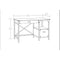Better Homes & Gardens Rustic Country Desk, Weathered Pine Finish