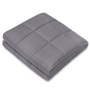 NEX Gray Cotton Bed Blanket, Queen 60 X 80 15 POUNDS