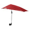 Sport-Brella Versa-Brella All Position Umbrella with Universal Clamp, Firebrick Red