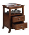Convenience Concepts Melbourne End Table ESPRESSO