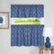 58 X 36" Achim Colby Window Curtain Tier Pair and Valance Set