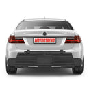 Motor Trend BG-101 Heavy-Duty Universal Rear Bumper Guard for Cars, Sedans and Small SUV's - Scratch & Dent Protector for Parked Vehicles