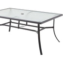 66" x 40" x 28"H OUTDOOR DINING SET TABLE